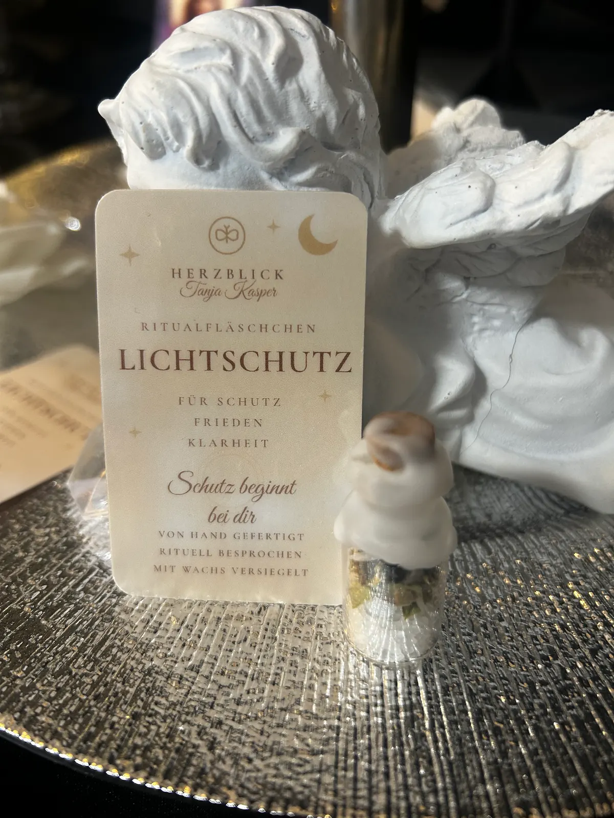 Lichtschutz · Spell Jar | Ritualfläschchen für Schutz